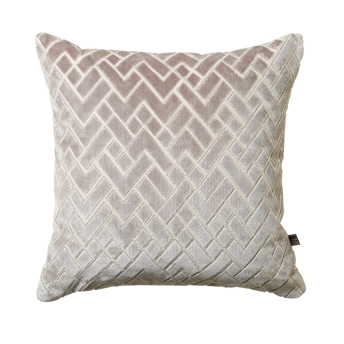 Scatterbox Fracture Grey Cushion