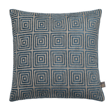 Load image into Gallery viewer, Scatterbox Mosaic Blue Cushion | 43cm x 43cm
