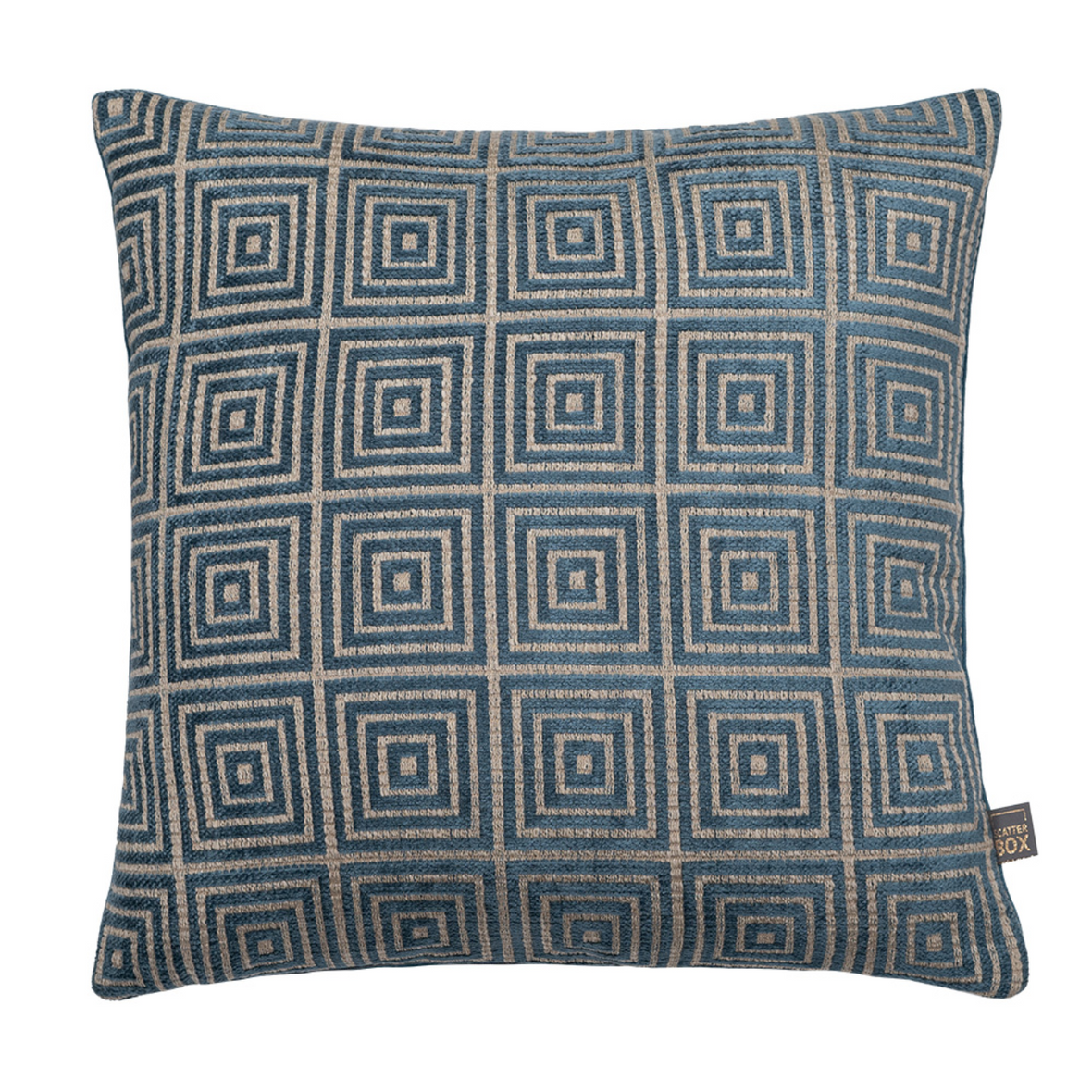 Scatterbox Mosaic Blue Cushion | 43cm x 43cm