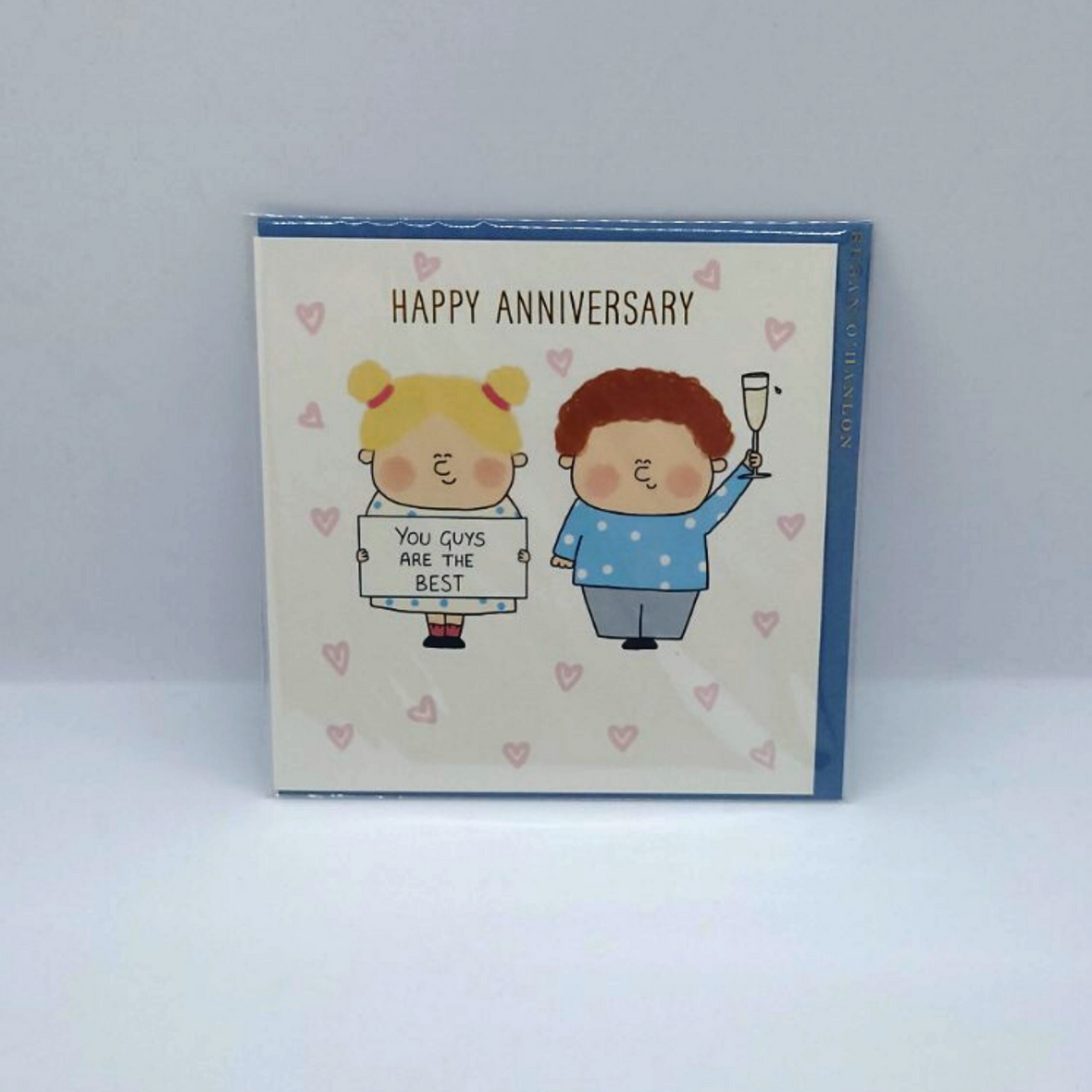 Happy Anniversary - You Guys Are The Best | Susan O'Hanlon Card