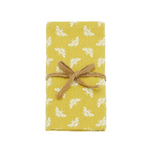 Load image into Gallery viewer, Bee Napkins | Ochre - Set of 4
