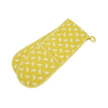 Load image into Gallery viewer, Bee Double Oven Glove | Ochre
