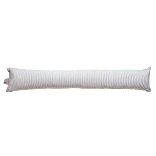County Ticking Draught Excluder | Suffolk Grey