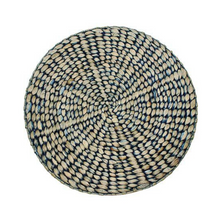 Load image into Gallery viewer, Circular Hyacinth Placemat | Blue
