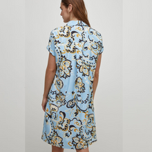 Load image into Gallery viewer, Uchuu Blue Printed Dress
