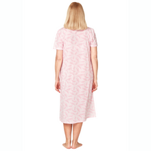 Load image into Gallery viewer, Marlon Mia Feather Print Nightdress
