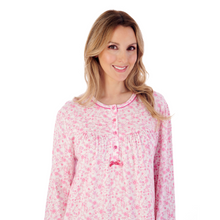 Load image into Gallery viewer, Slenderella Floral Print Long Sleeved Nightdress
