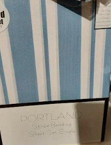 Portland Stripe Sheet Set