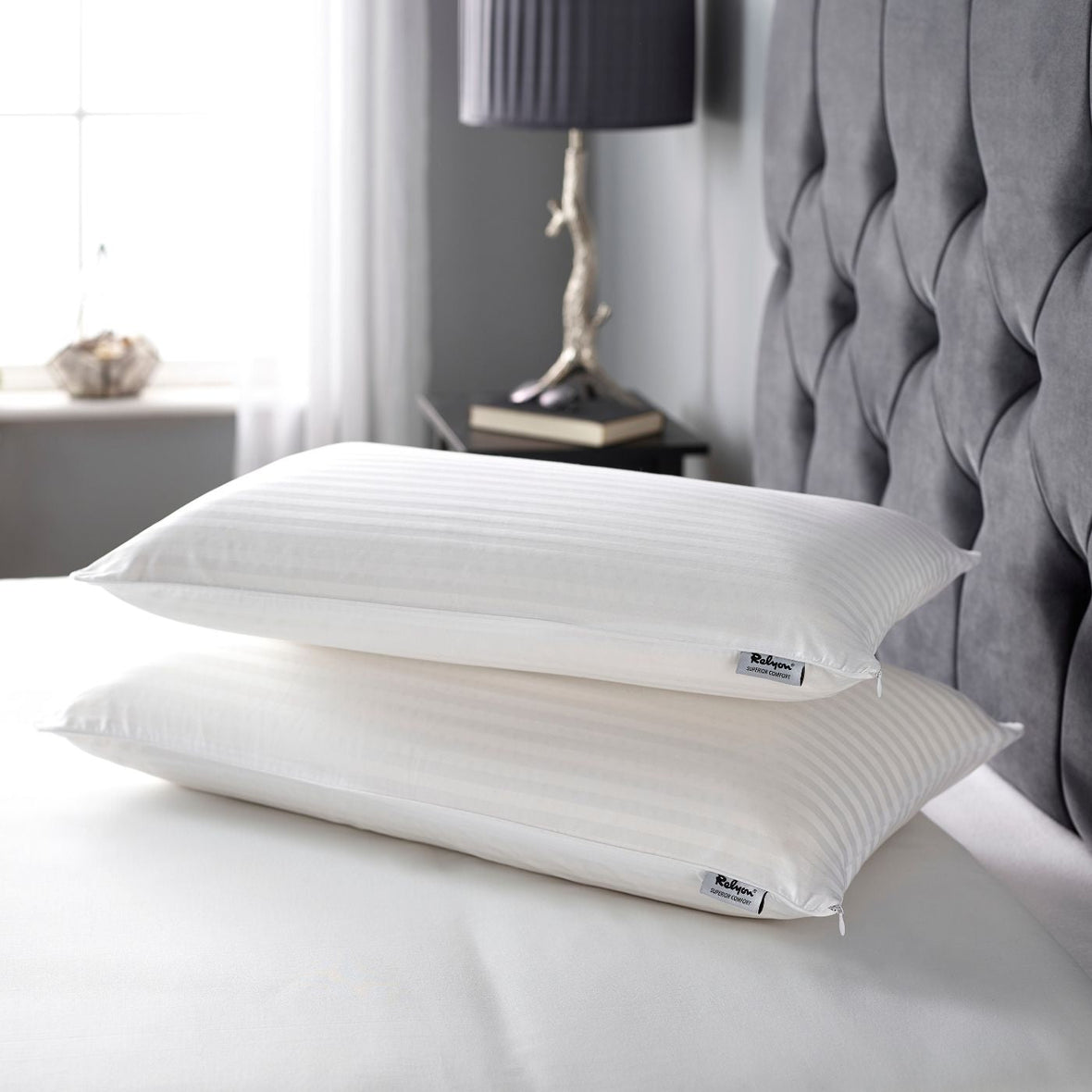 Relyon-Superior-Comfort-Slim-Latex-Pillow-Lifestyle