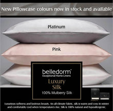 Load image into Gallery viewer, Belledorm Mulberry Silk Pillowcase
