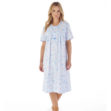 Load image into Gallery viewer, Slenderella Butterfly Print Nightdress | Pink / Blue
