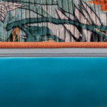 Load image into Gallery viewer, Aruba Aqua/Orange Cushion | 43cm x 43cm
