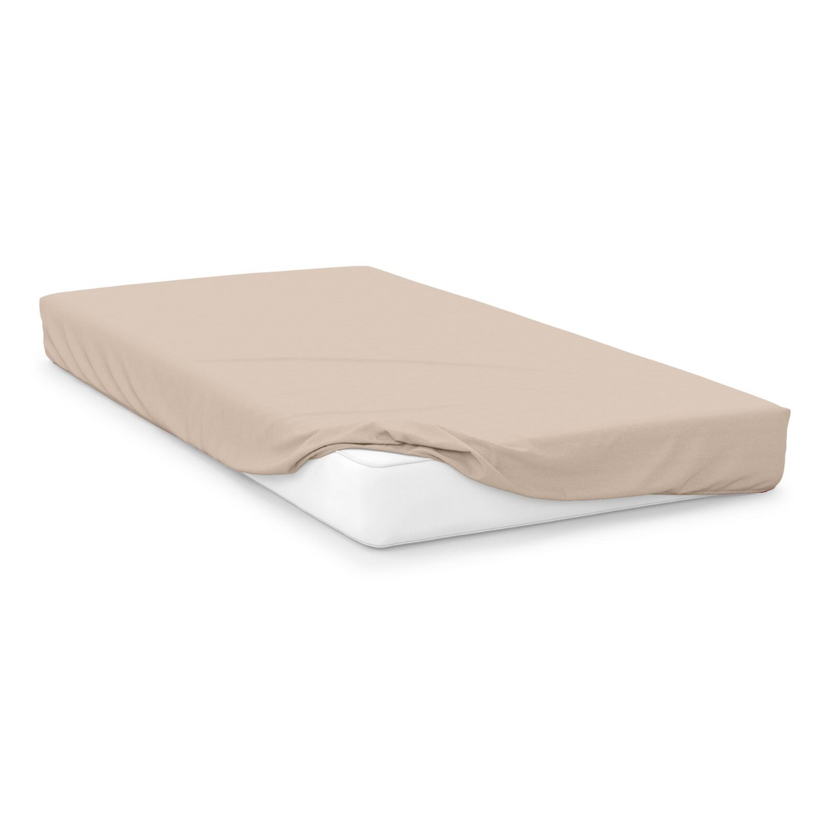 Belledorm Snuggle Ups Fitted Sheet | Cream / Grey