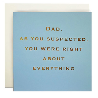 As Suspected Right About Everything Card | Susan O'Hanlon Card