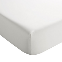 Load image into Gallery viewer, Christy 400 TC Fitted Sheet White
