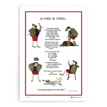 Load image into Gallery viewer, Samuel Lamont In Times of Stress Cotton Tea Towel
