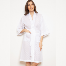 Load image into Gallery viewer, Cottonreal Fi Jacquard - Kimono Wrap

