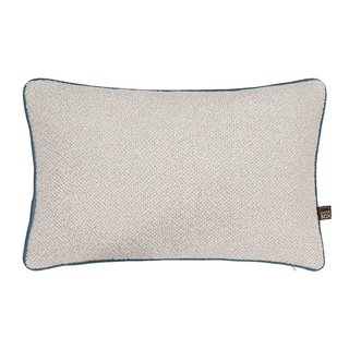 Leighton Ecru/Blue Cushion | 35cm x 50cm
