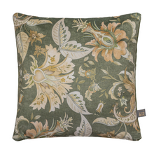 Load image into Gallery viewer, Leilani Green Cushion | 43cm x 43cm
