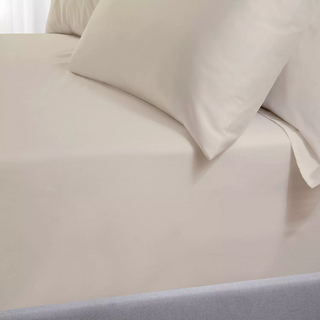 The Linen Consultancy Fitted Sheet | Cream
