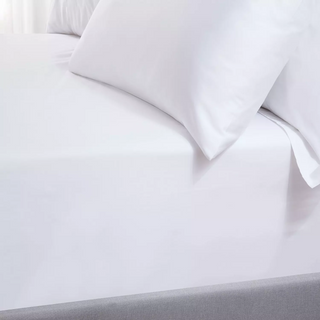 The Linen Consultancy Fitted Sheet | White
