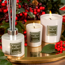 Load image into Gallery viewer, Brooke &amp; Shoals Cedarwood Nutmeg &amp; Orange Candle
