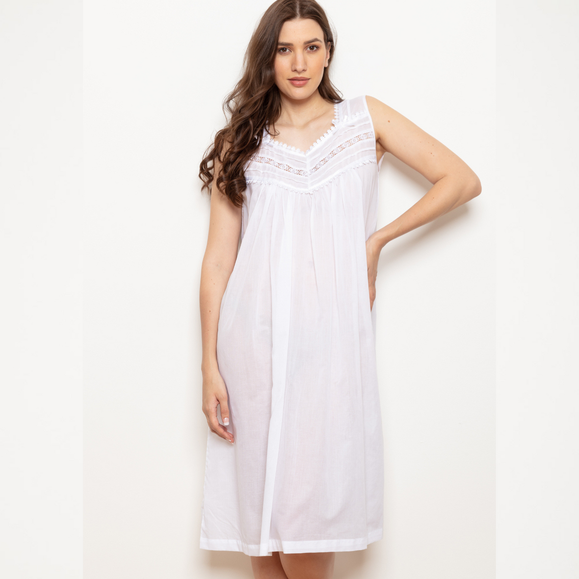 CottonReal Raffas - Sleeveless Nightdress