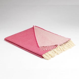 McNutt Supersoft Throw Raspberry