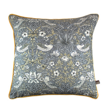 Load image into Gallery viewer, Scatterbox Vivaldi Grey Gold Cushion
