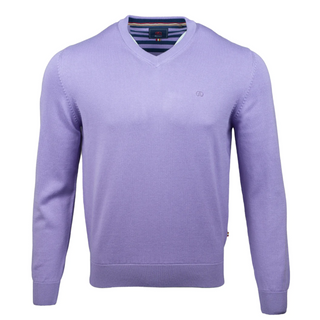 Andre Schull V-Neck | Lilac / Pink