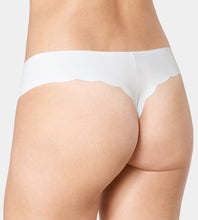 Load image into Gallery viewer, Back view of the Sloggi Zero Hipstring in Cream. 
