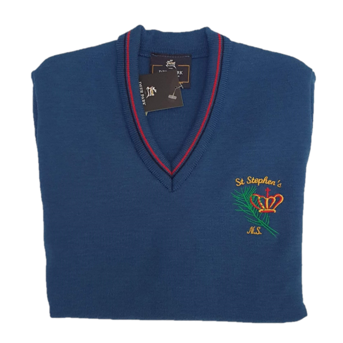 St Stephens National School Crested Jumper - Acrylic